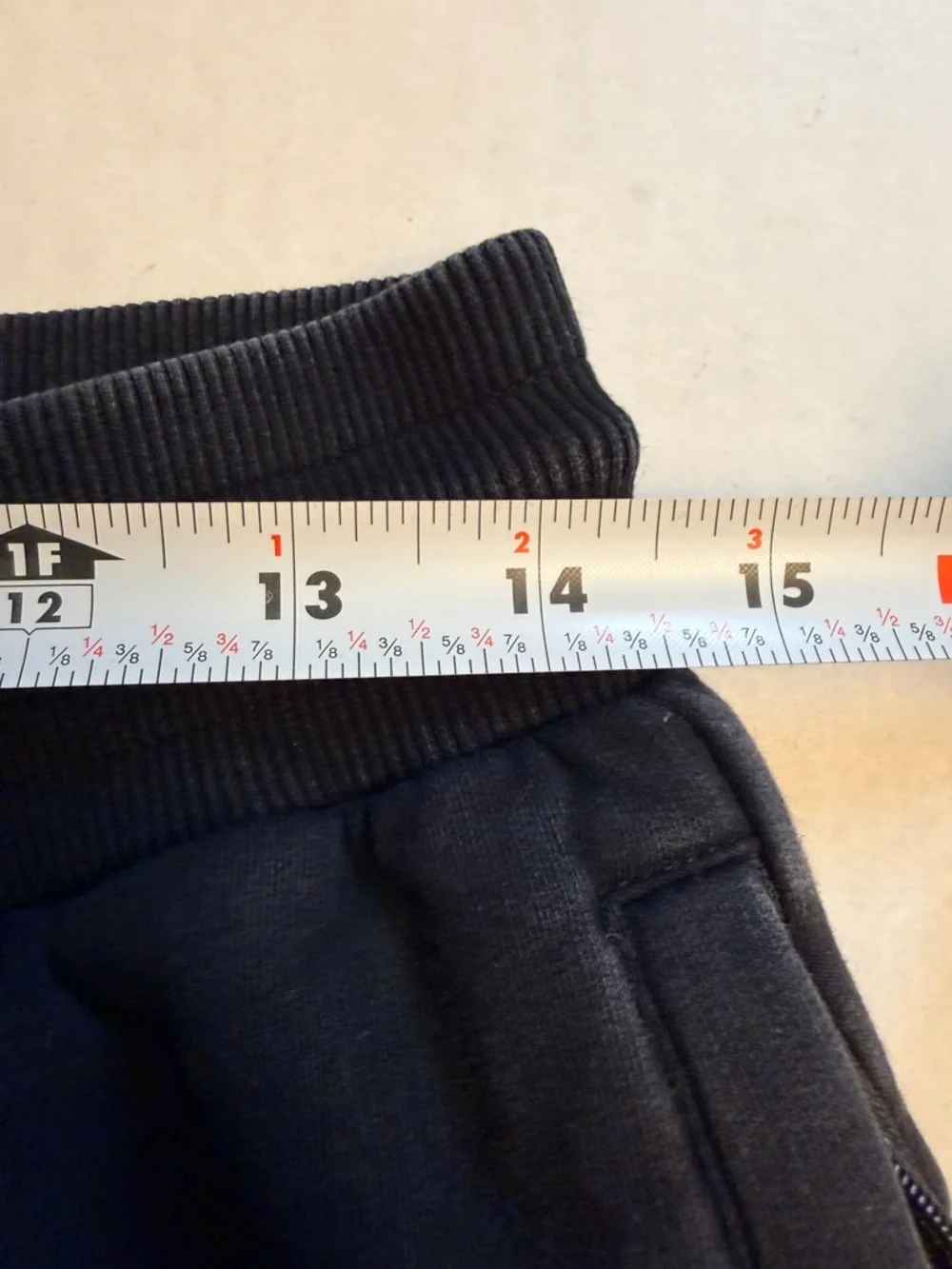 The Barbell Cartel Men’s Size Large Sweatpants Black Front Logo‎ Elastic Cuffs
